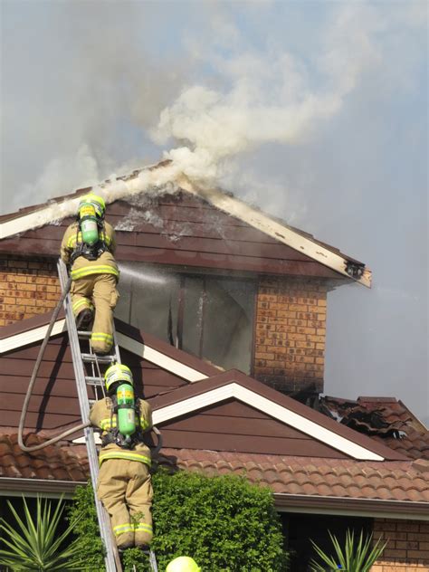 firemen fighting house fires