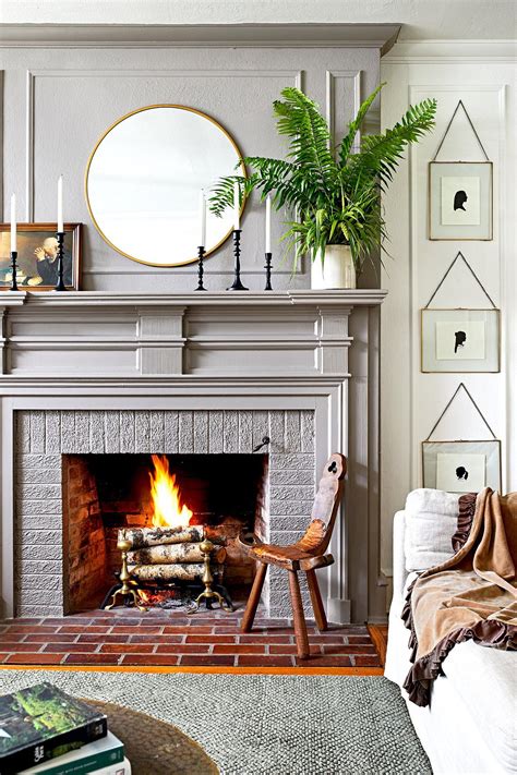 30+ Inspiring Fireplace Mantel Decorating Ideas For Winter Mantel