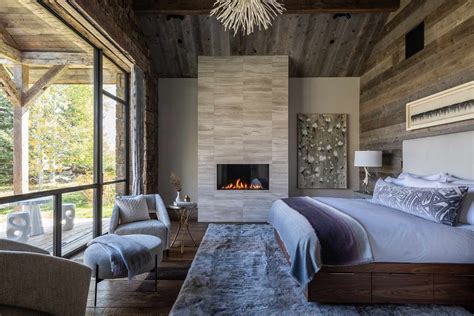 Fireplace Bedroom Design Modern