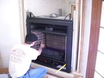 Fireplace Brick Liner Replacement