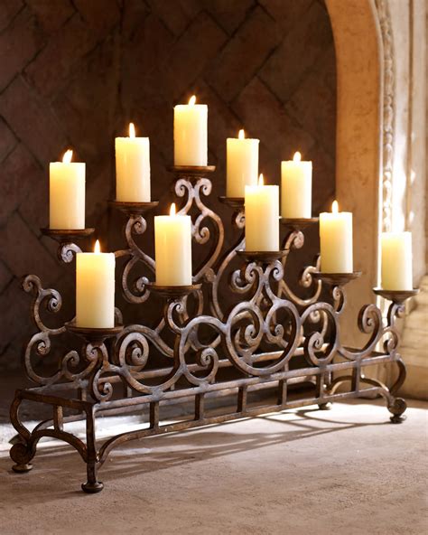 Fireplace Candelabras