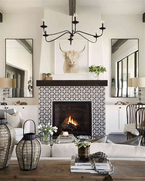 Fireplace Decor For Kitchen