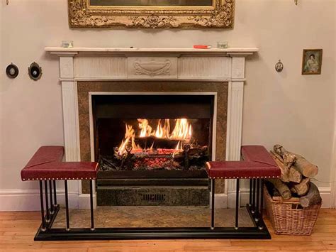 Fireplace Fender Seats