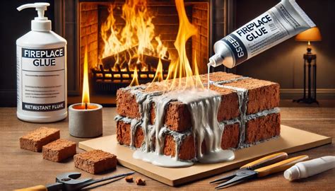 fireplace glue