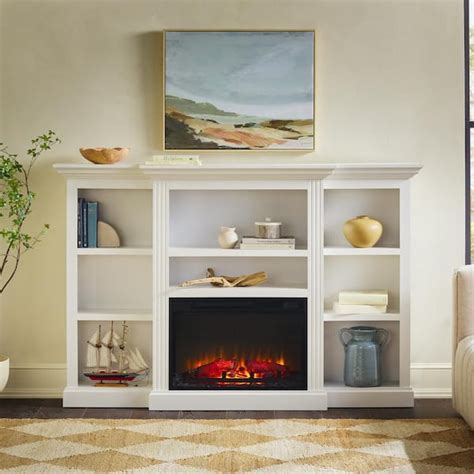 Fireplace Open Shelving