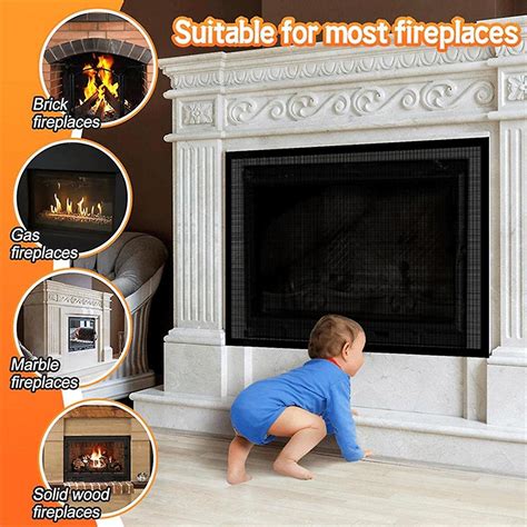 Fireplace Safety Cover