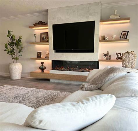 Fireplace Wall Shelf Ideas