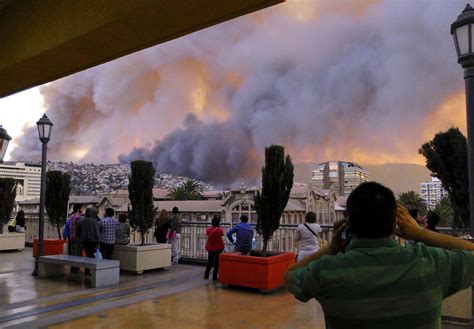 fires in santiago chile