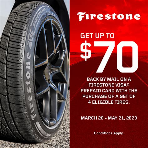 Firestone Tires Coupons, Rebates and Deals for April 2018