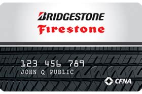 firestone bridgestone credit card