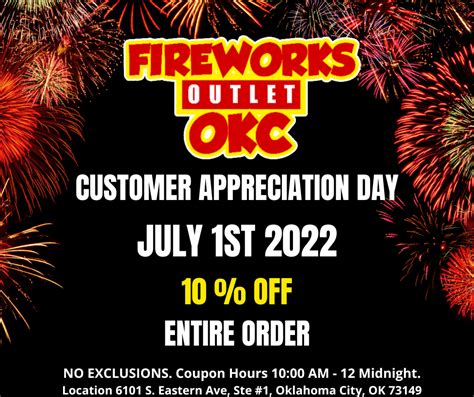Firework Shows Okc 2022