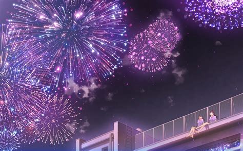 Fireworks anime