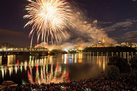 fireworks near 2023 canada day