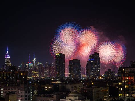 fireworks new york city