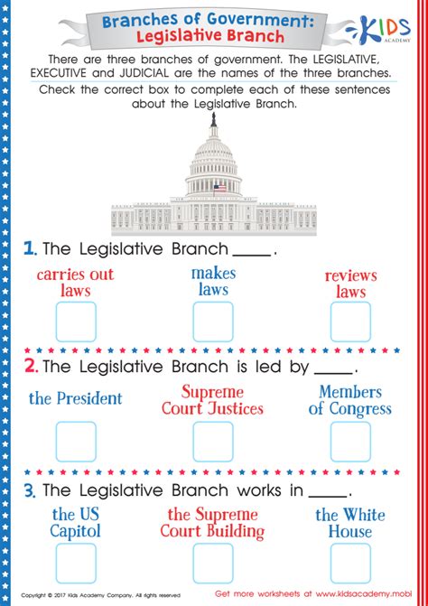 The First Branch Legislative Worksheet Answer Key: Everything You Need To Know In 2023