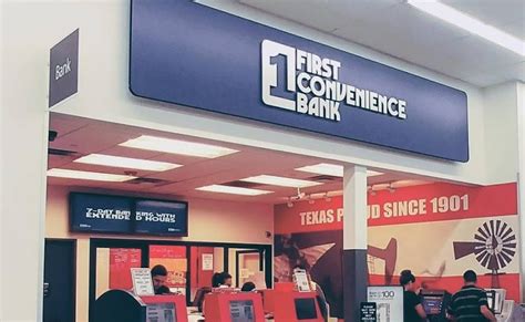 First Convenience Bank In Walmart