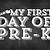first day of pre k printable sign