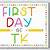 first day of tk free printable