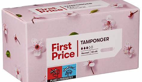 Tamponger 32stk First Price Meny.no