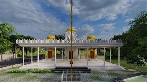 first 3d printed temple in india