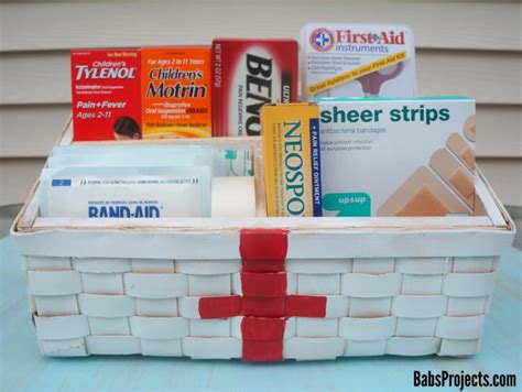 First Aid Gift Basket