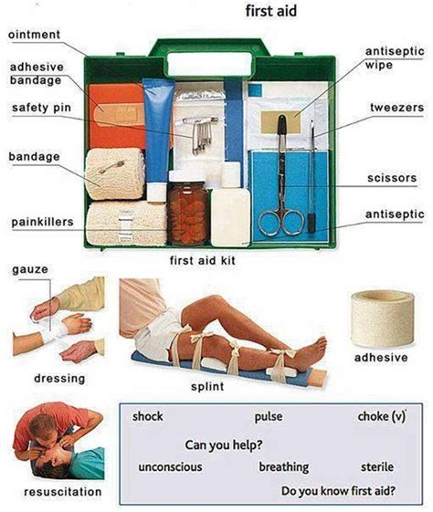 First Aid Kit Dictionary Definition
