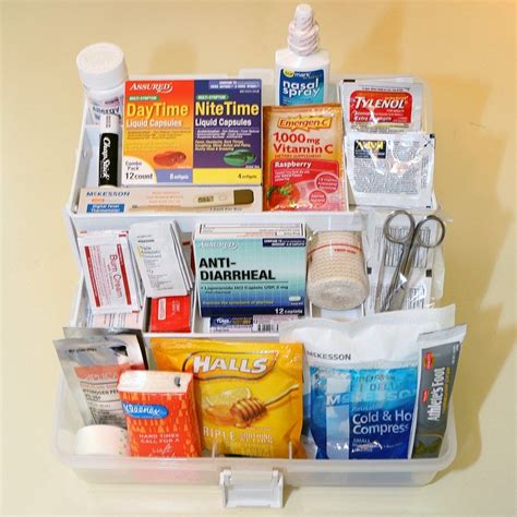 First Aid Kit Organization Ideas