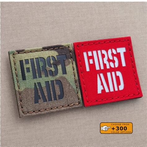 First Aid Kit Velcro Patch