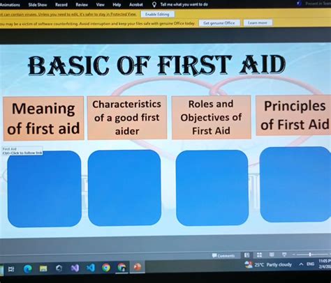 First Aid Meaning Brainly
