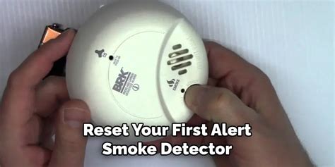 first alert reset button