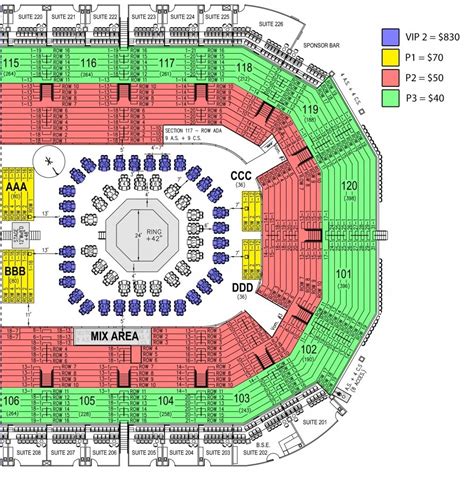 First Bank Center Seating Chart