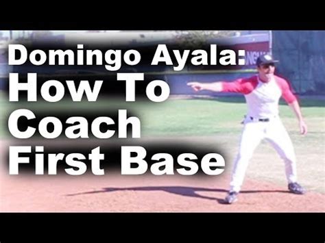 First Base Coach Duties