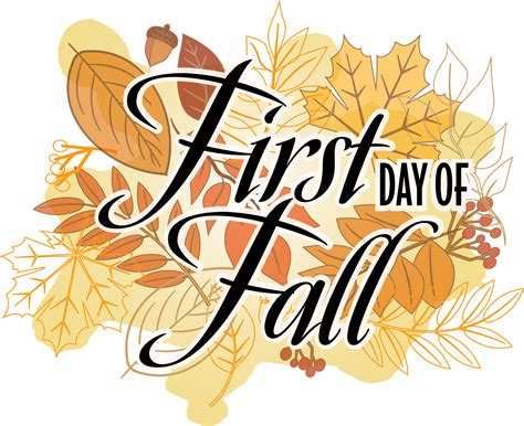 First Calendar Day Of Fall