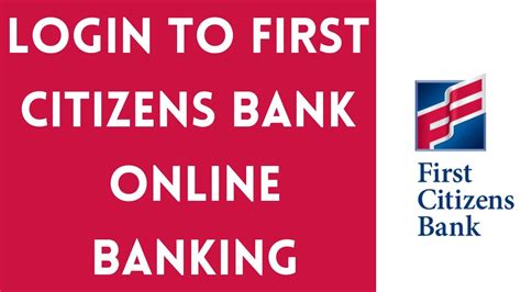 first citizens bank online banking