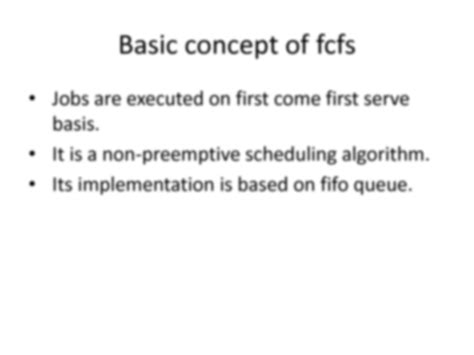 first come first serve algorithm python