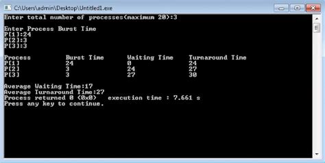 first come first serve disk scheduling program in c