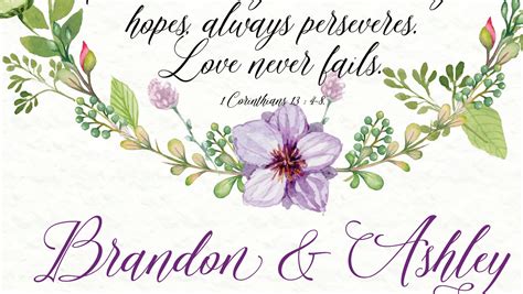 first corinthians wedding verse