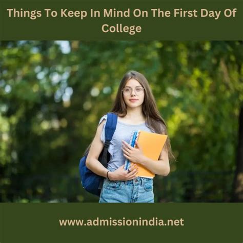 first day of college