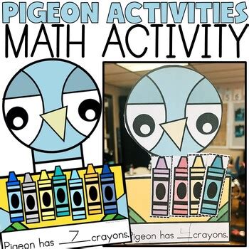First Day Worksheet Pigeon Math