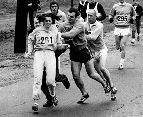first female marathon runner