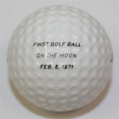 first golf ball on the moon