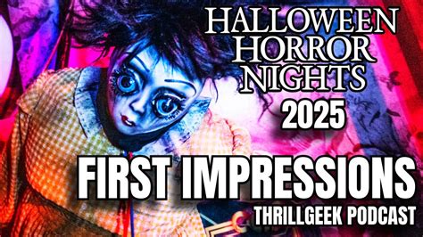 first horror impressions