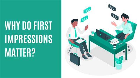 First Impressions Matter