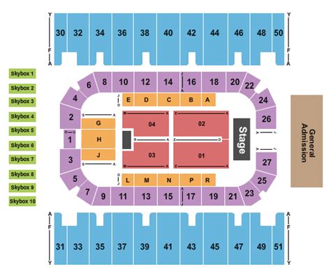 First Interstate Arena Billings Mt Seating Chart