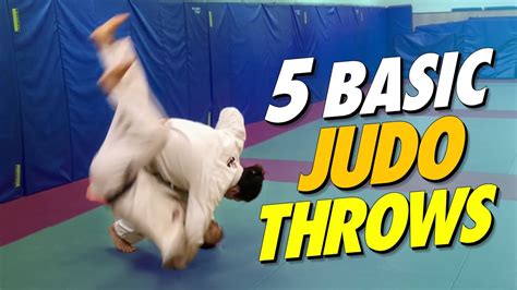 First Judo Throws To Learn