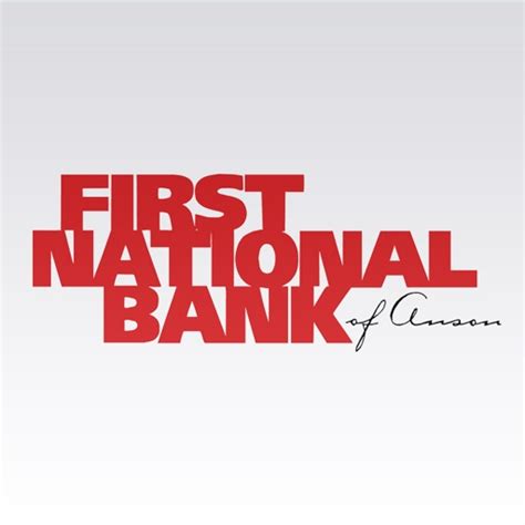 first national bank of anson savings