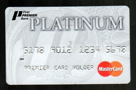 first premier bank platinum mastercard $400