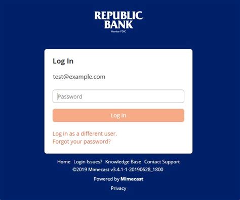 first republic bank login reset password