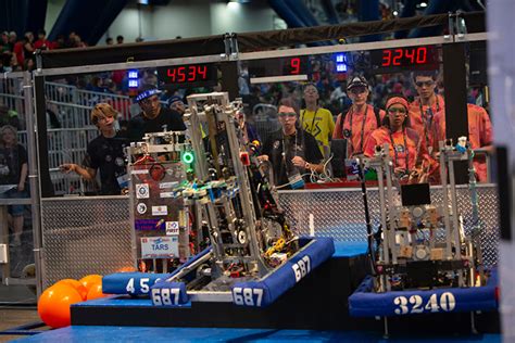 first robotics competition dates