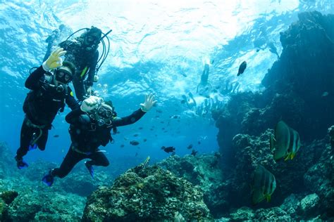 first scuba diving experience